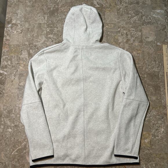 Nike Tech Fleece Hoodie Mens XL Grey Full Zip Revival Hooded DR9150 - Picture 6 of 9